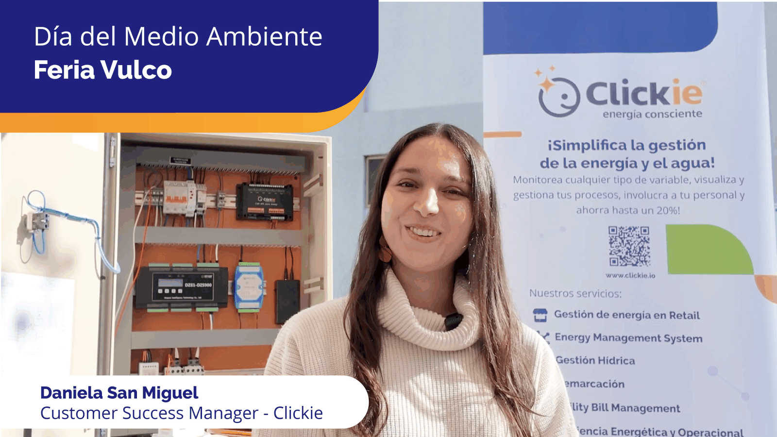 Clickie en la Feria del Medio Ambiente de Vulco: tecnología, sostenibilidad y trabajo conjunto