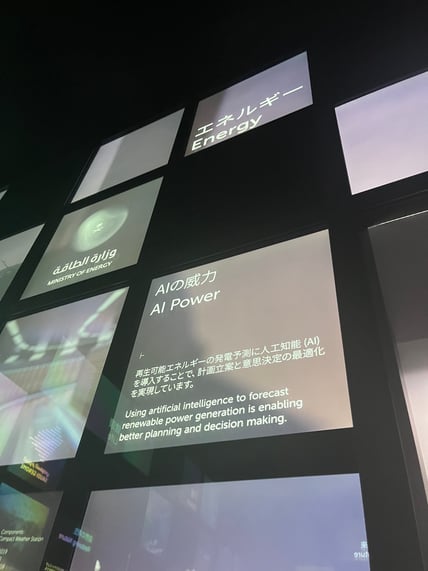 Tecnología energética expuesta por Arabia Saudita en Osaka