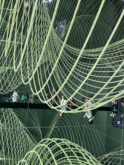 Instalación energética y artística en Osaka